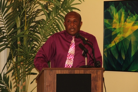 Assistant Secretary in the Ministry of Tourism on Nevis Mr. Carl Williams